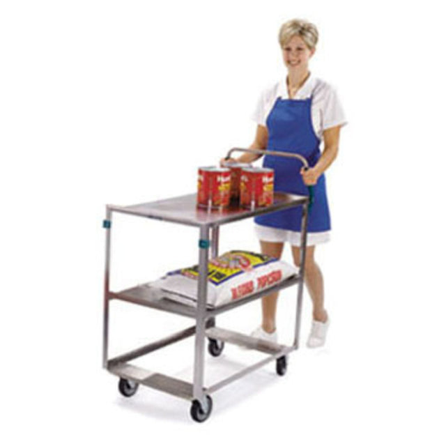 Lakeside 6820 Ergo-One® Utility Cart 2-tier Open Base