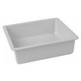 BauscherHepp TPO5313 Chunky Collection Deli Crock Insert 1 Qt. 6-3/4"L X 6-1/2"W X 2"H