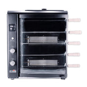 Skyfood Equipment BG-05LXK BLACK Brazilian Flame Outdoor Rotisserie Portable LP Gas