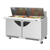 Turbo Air TST-60SD-24-FB-N Super Deluxe Sandwich/Salad Mega Top Unit Front Breathing Airflow