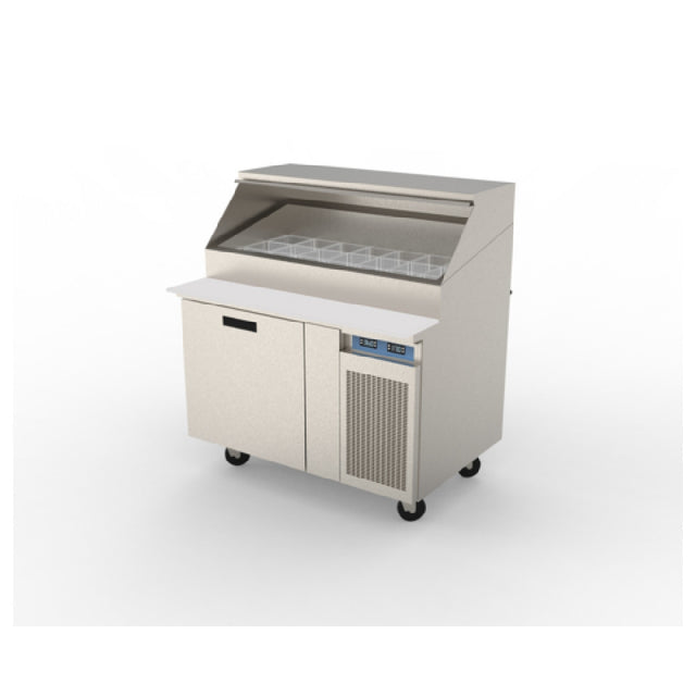 Randell 8148W-290 Refrigerated Raised Rail Prep Table One-section 48" W