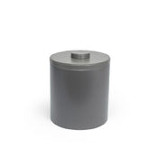 FOH RIB017GYL21 3.5qt Round London Ice Bucket Smoke With Smoke Lid Includes One RIB017GYL21-BTM 3.5qt Round London Ice Bucket Base Smoke