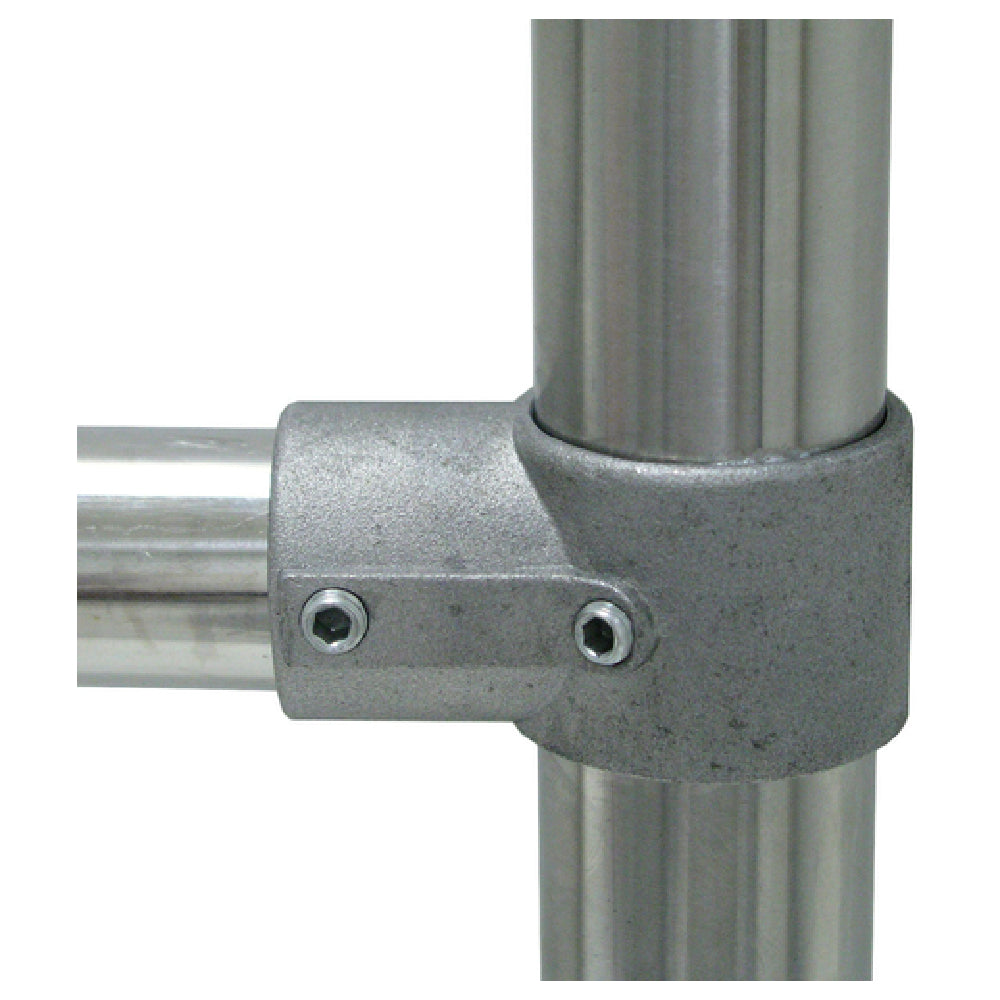 Advance Tabco K-477 Replacement In-line Leg Clamp T-shaped Slides Over 1-5/8” Leg & Accepts 1-1/4” Diameter Cross Rail