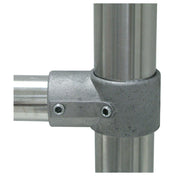 Advance Tabco K-477 Replacement In-line Leg Clamp T-shaped Slides Over 1-5/8” Leg & Accepts 1-1/4” Diameter Cross Rail