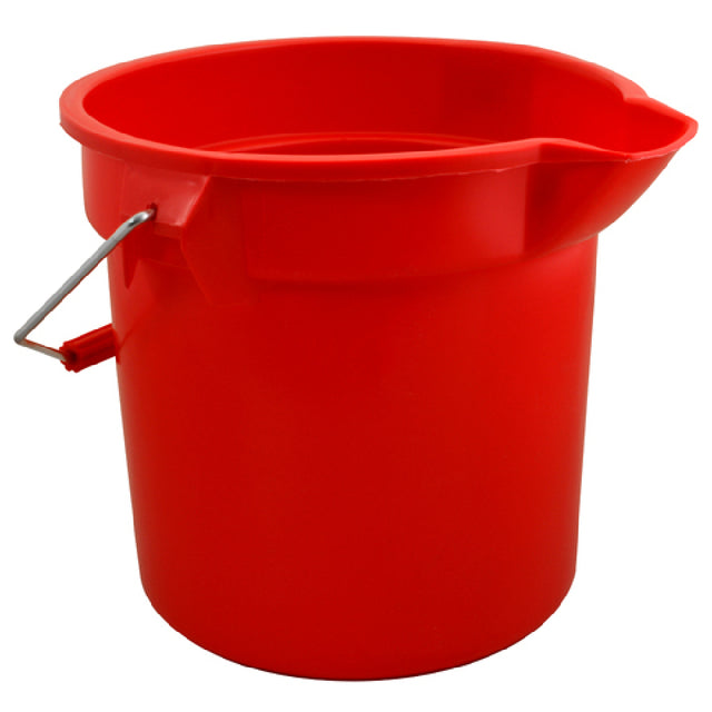 Rubbermaid FG261400RED Bucket 14 Qt 12"od Red