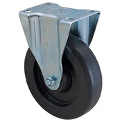 Rubbermaid FG4614L40000 Caster Plate5"od Rigid B Lack