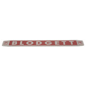 Blodgett BL11255 Name Plate