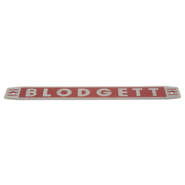 Blodgett BL11255 Name Plate
