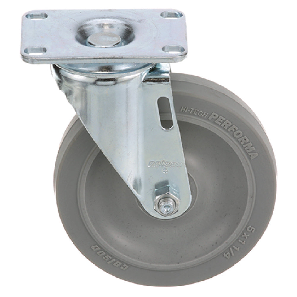 Component Hardware Group CMP1-5BPN Plate Mount Caster 5 W 2 3/8 X 3 5/8