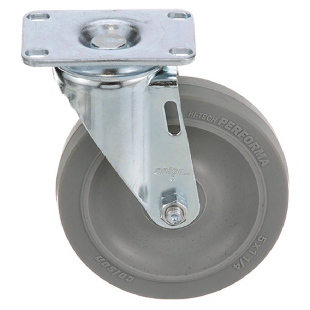Component Hardware Group CMP1-5BPN Plate Mount Caster 5 W 2 3/8 X 3 5/8