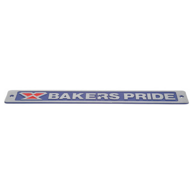 Bakers Pride U1043X Nameplate
