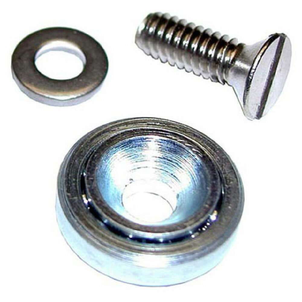 Component Hardware Group B30-1013 Flat Roller W/thrd 7/8d 1/4 In Thread