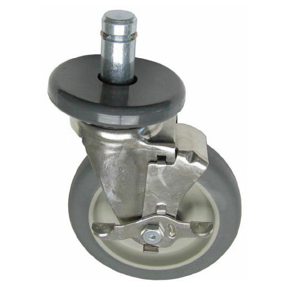 Private Label 262921 Stem Caster (w/brake) 5" Wheel 1" Tubing