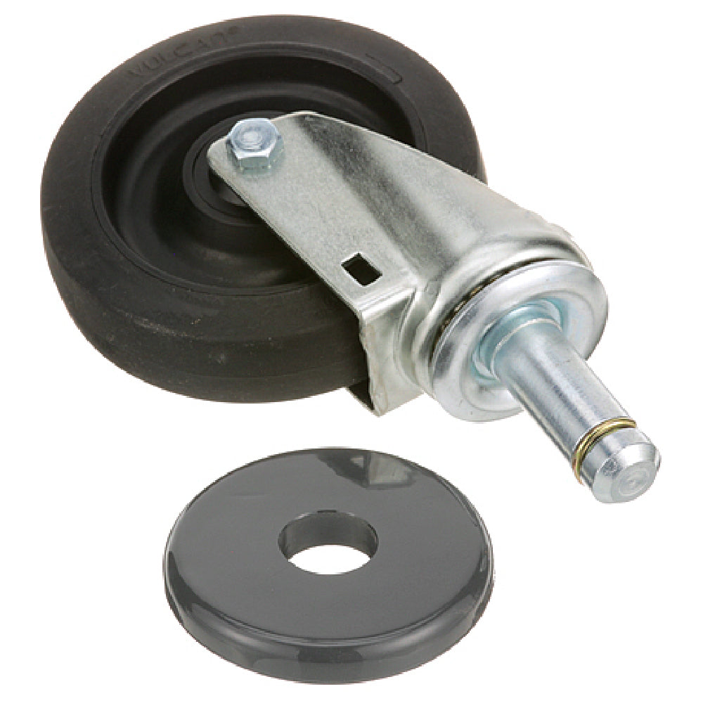Intermetro 5M Stem Caster (no Brake) 5" Wheel For 1" Tubing
