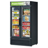 Turbo Air TGF-35SD-N_BL Super Deluxe Glass Merchandiser Freezer Two-section 28.44 Cu. Ft.