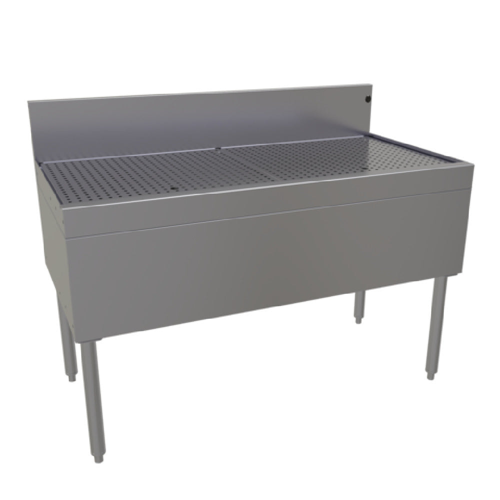Glastender DBB-48 Underbar Drainboard Free Standing 48"W X 24"D