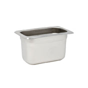 Omcan 81123 (81123) Steam Table Pan 1/9 Size 6-7/8" X 4-1/4" X 6" Deep
