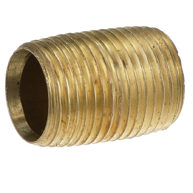 AllPoints 263106 Brass Nipple 1/2" X Close