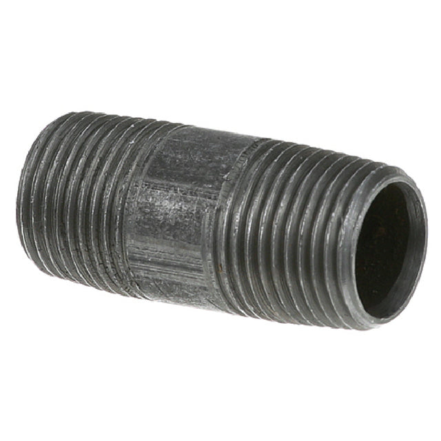 Private Label 263110 Black Iron Nipple 3/8" X 1 1/2"