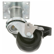Component Hardware Group C47-0316-C Plate Caster With Brake