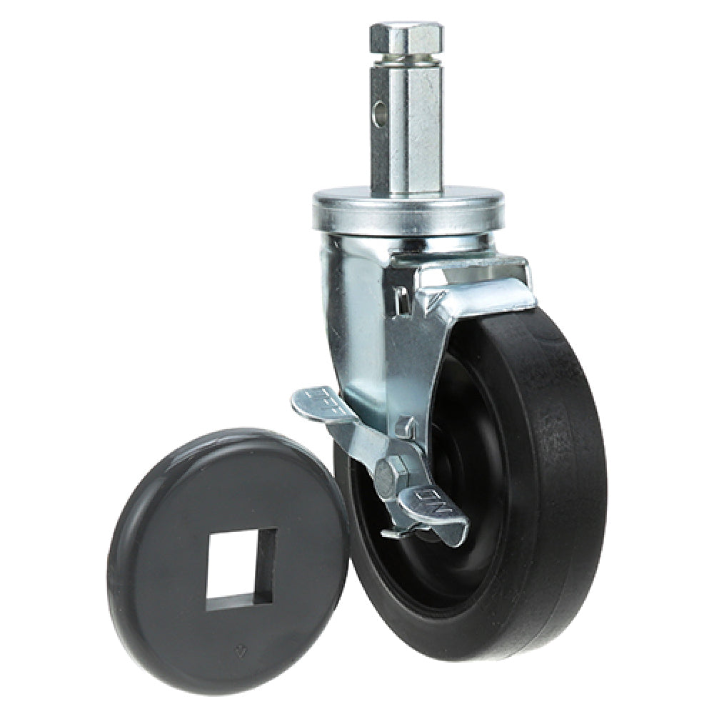 Kitchen Aid -FM-1540-BUMPER Caster Square Post W/brake & Bumper
