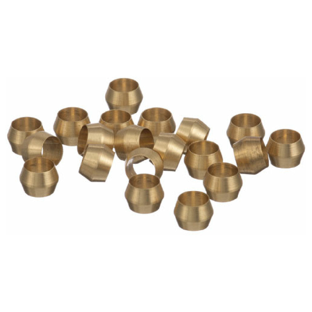 Private Label MVR263650 Ferrule Brass 1/4" (20/pkg)