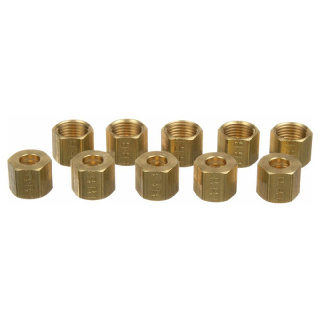 Private Label 263651 Nut Compression 1/4" (10/pkg)