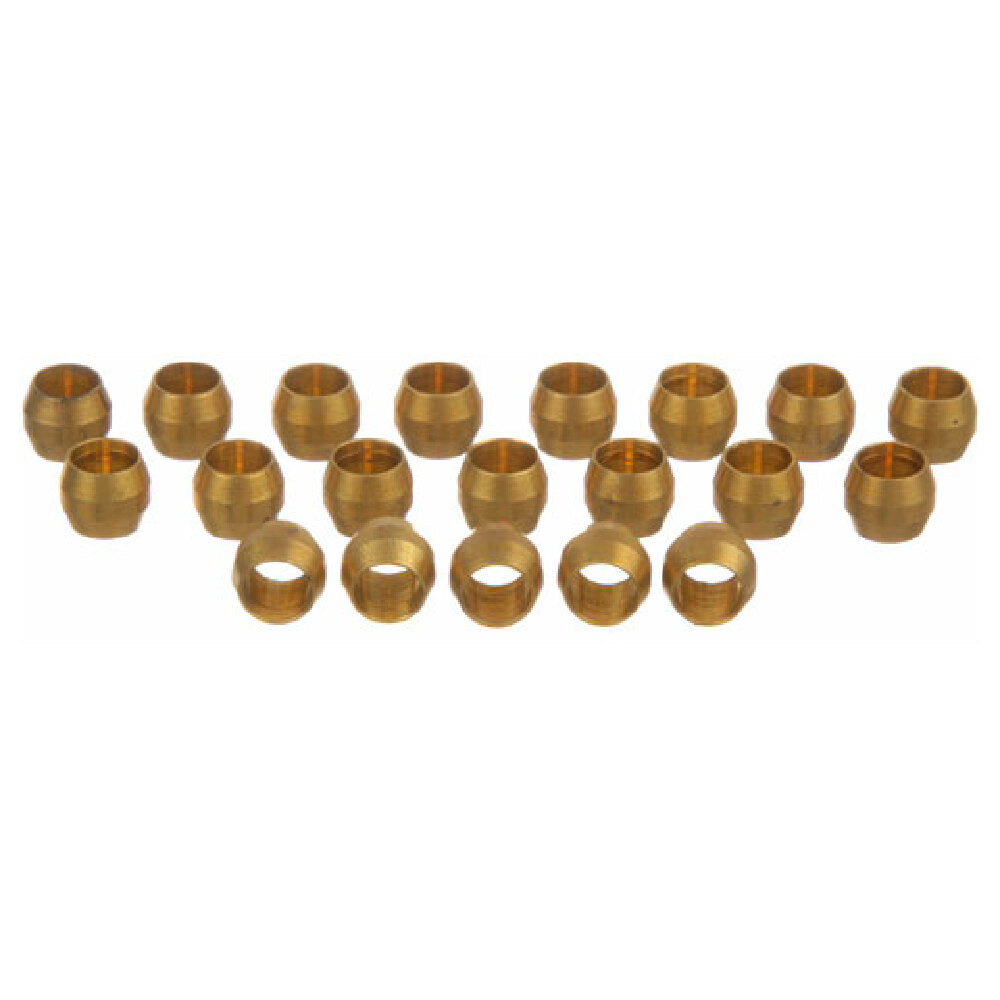 Private Label 263672 Ferrule Brass 3/16" (20/pkg)