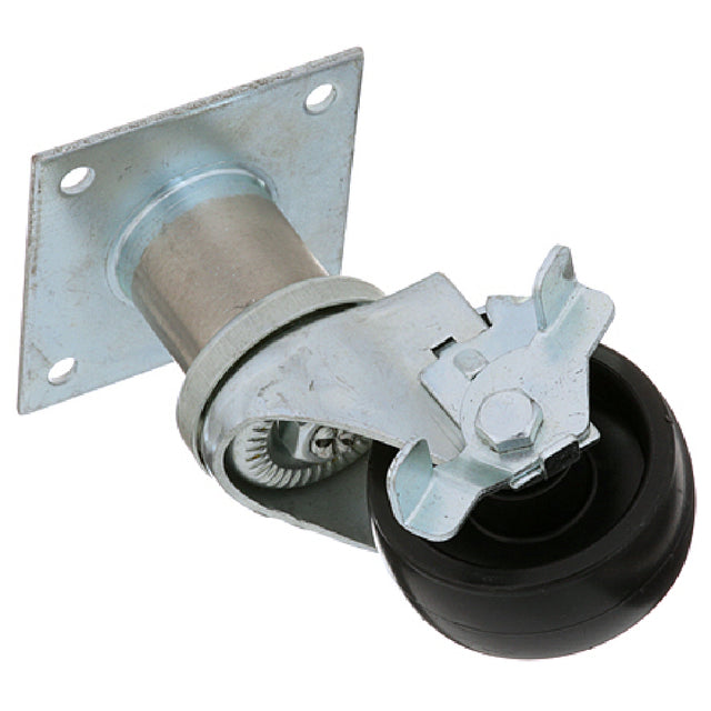 Pitco PP10809 3in Swvl Plt Caster W/bk