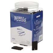Focus Foodservice 2300 Wobble Wedge Rigid Black Jar/300