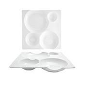 FOH DDP051WHP21 Promotional Pricing May Be Available! Contact Your FOH® Sales Representative For Details! Harmony Bento™ Plate
