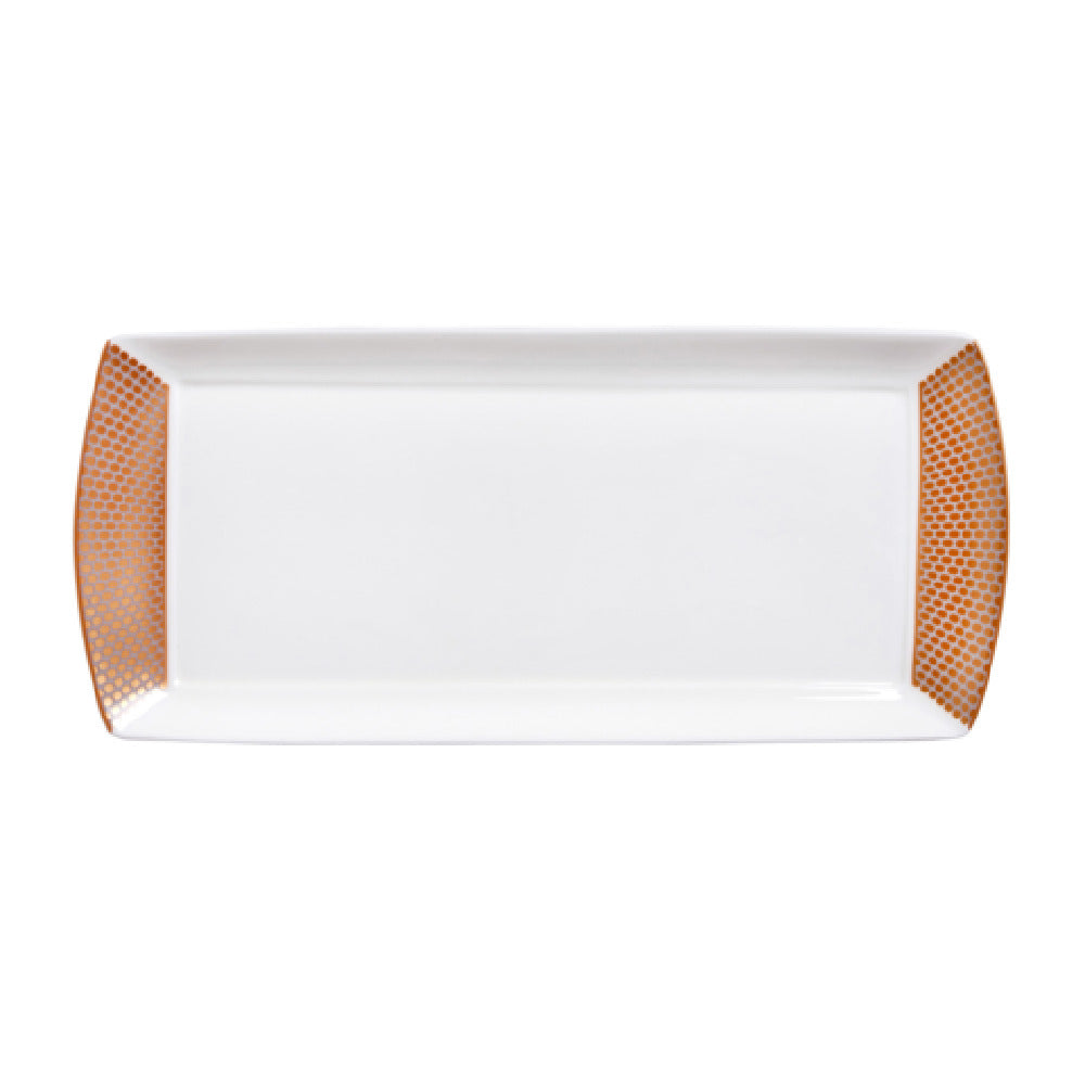 Steelite 82125AND0136 Rectangle Tray 13.375" X 6.0" X 0.75" Quanta