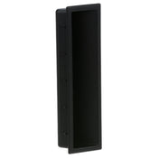 Component Hardware Group P73-1000 Pull Recesed Blk Abs 5 7/16"w