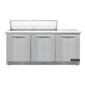 Continental Refrigerator SW72N12C-FB Sandwich Unit Front Breather 72"W