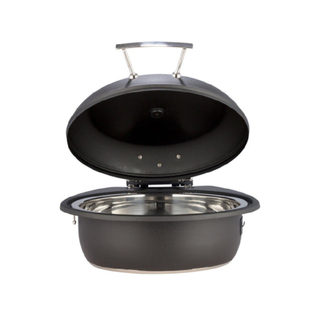 Bon Chef 20300NG-NERO Induction Chafer Without Glass 1-3/4 Gallon (7 Qt) Capacity