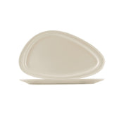 CAC China REC-T61 REC Plate 16-1/2"L X 9-1/4"W X 1"H Teardrop Shape