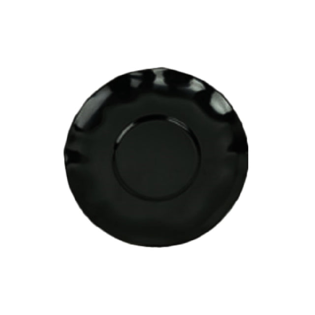 Thunder Group RF1065BW Saucer 6-1/2" Dia. Scallop Edge