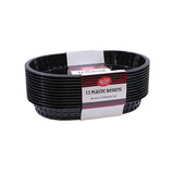 TableCraft Products C1076BK - Cash & Carry Chicago Baskets, 10-1/2" X 7" X 1-1/2"
