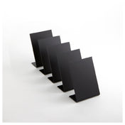American Metalcraft TBABLA7 Chalkboard 2-7/8" L X 1-3/8" W X 4-1/8" H Table Top