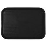 Thunder Group PLFFT1418BK Fast Food Tray 14" X 17-3/4" Rectangular
