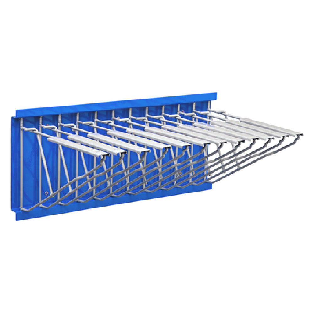 Alpine Industries ADI617-BLU Blueprint Pivot Rack Wall Mount Blue