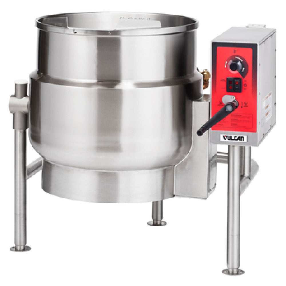 Vulcan K40ELT_240/60/3 - Tilting Kettle, Electric, 40-gallon True Working Capacity