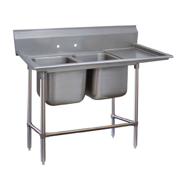 Advance Tabco 94-22-40-24R Regaline Sink 2-compartment With Right-hand Drainboard
