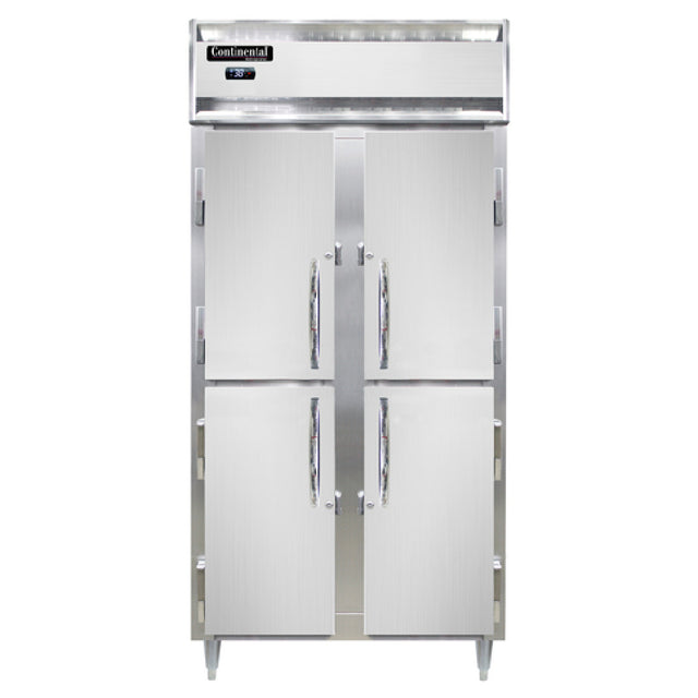 Continental Refrigerator D2RSENSAHD Designer Slim Line Refrigerator Reach-in 36-1/4"W