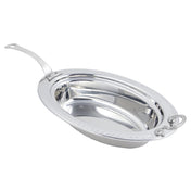 Bon Chef 5499HLSS Food Pan Full Oval 6-1/8 Qt. (196 Oz.) Capacity