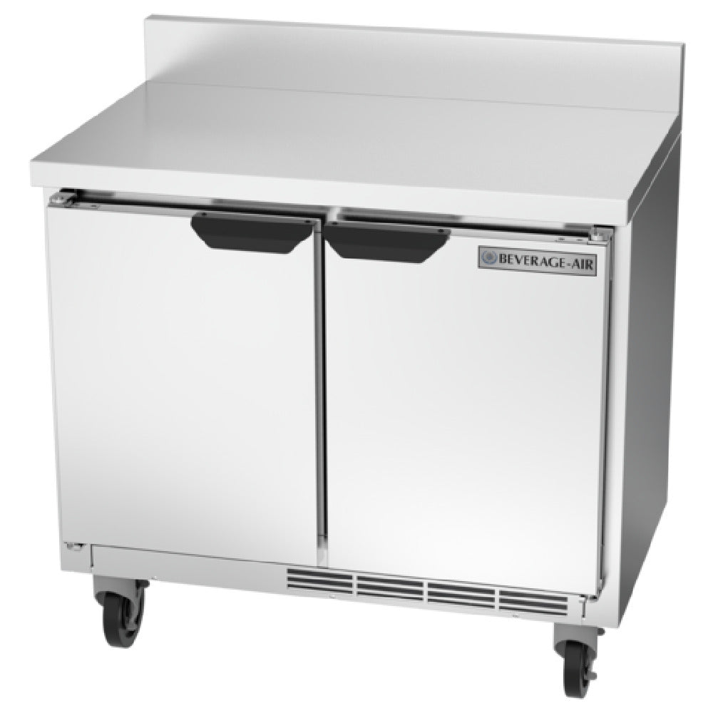 Beverage Air WTR34HC-FIP Worktop Refrigerator Two-section 34"W