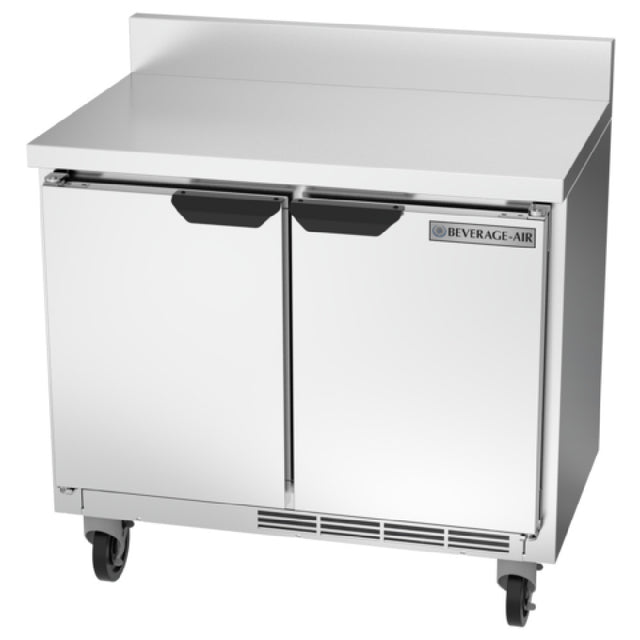 Beverage Air WTR34HC-FIP Worktop Refrigerator Two-section 34"W