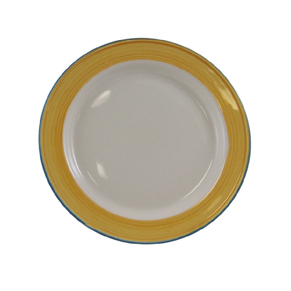 Steelite 15300214 Slimline Plate 6.25" X 0.625" Rio