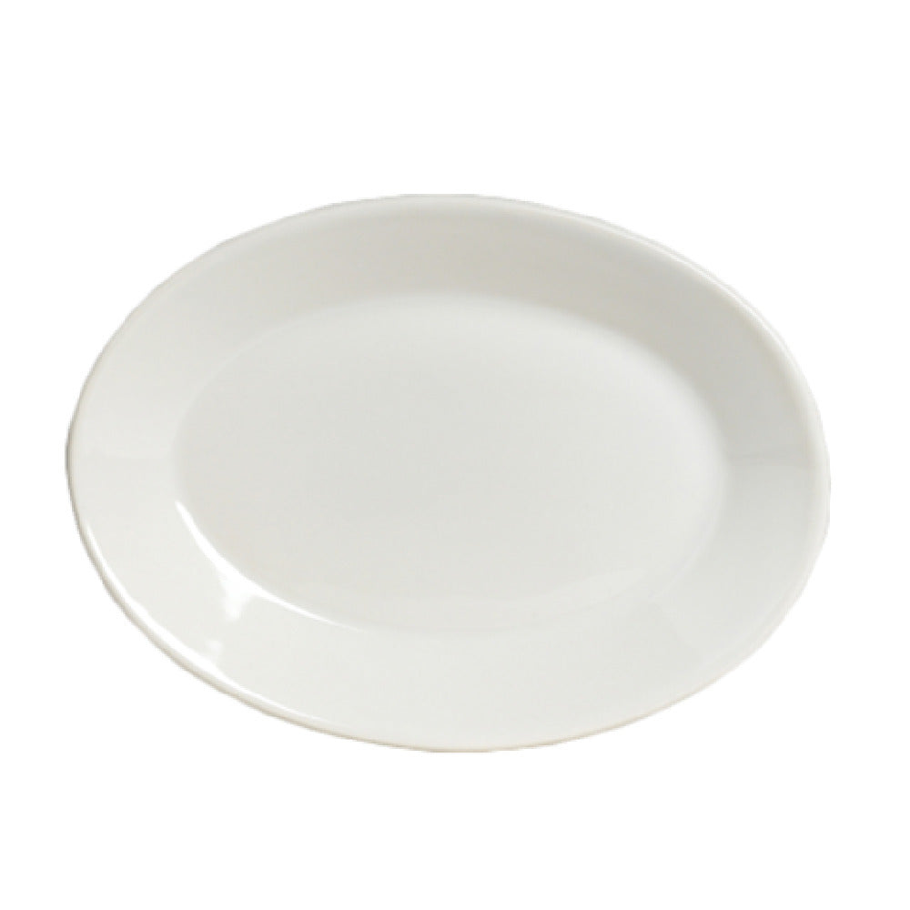 Steelite A100P148 Oval Rolled Edge Platter 15.5" X 11.0" American Basics