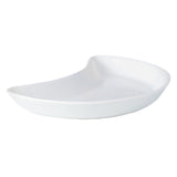 Steelite 11010207 Crescent Salad Plate 8.0" X 4.5" X 1.0" Simplicity